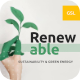 Renewable - Sustainability & Green Energy Google Slides template - GraphicRiver Item for Sale